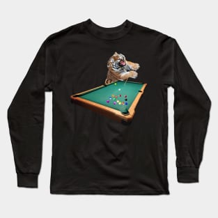 Tiger Billiards Long Sleeve T-Shirt